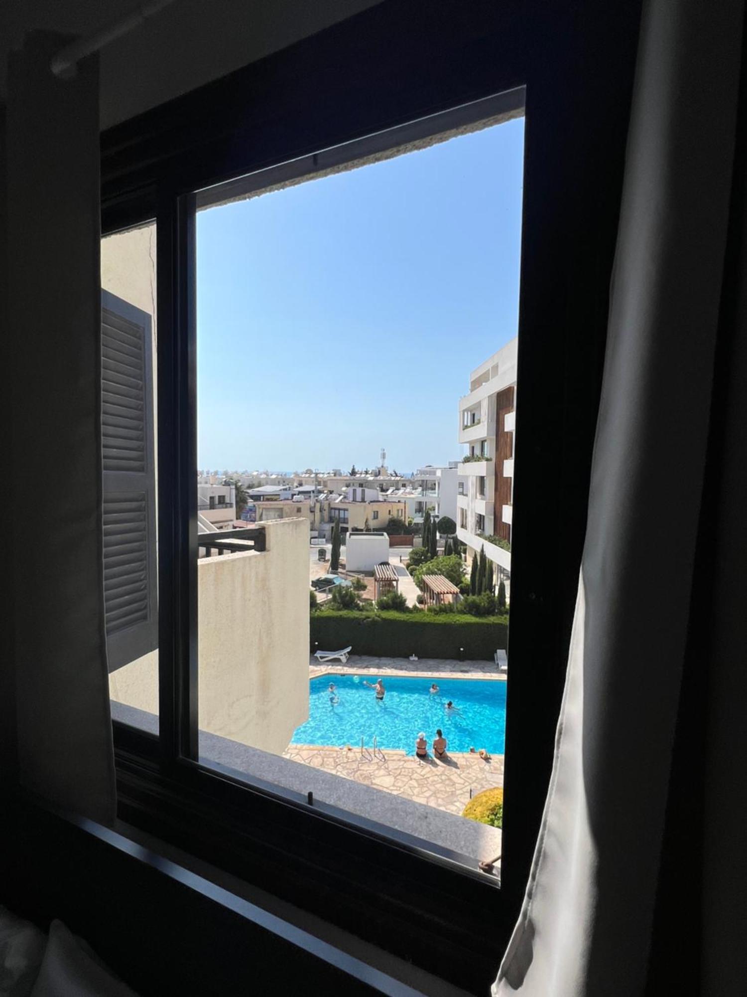 1St Class Location With Sea&Pool View Daire Pafos Dış mekan fotoğraf