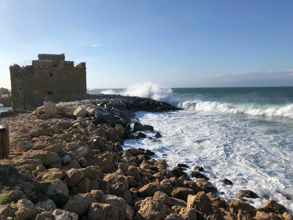 1St Class Location With Sea&Pool View Daire Pafos Dış mekan fotoğraf